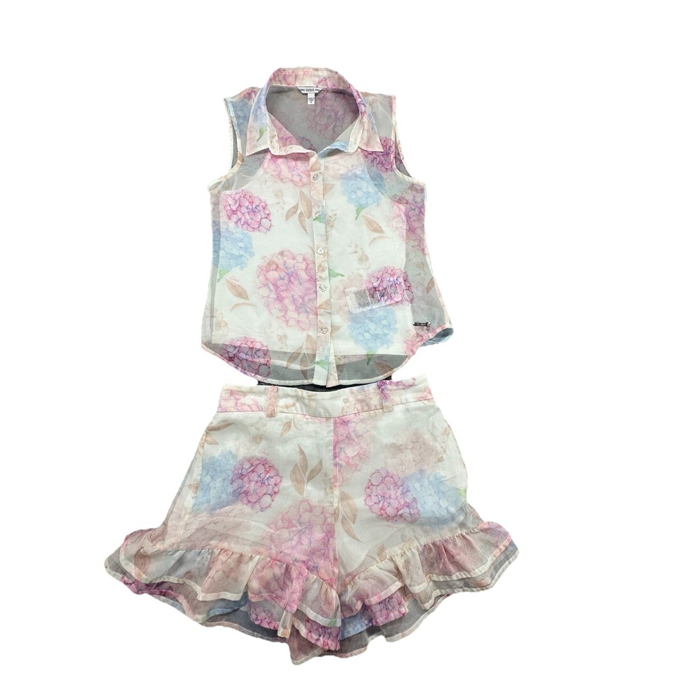 guess‎ girls Floral short set